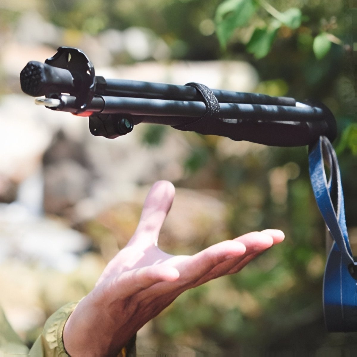 Bâton de Randonnée Pliable Carbone - Rondor