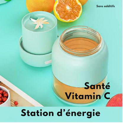 Blender 2 - en - 1 Portable – Mixeur + Gourde avec Paille (500 ml) - Rondor