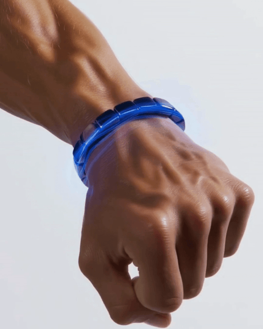 Bracelet Hématite pour Homme – Élégance, Force & Énergie Stylée - Rondor