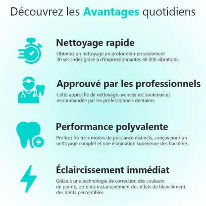 Brosse à dents automatique en U 360° - RONDOR - Rondor