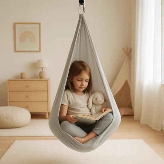 CalmSwing | Balançoire Sensorielle Thérapeutique pour l’Autisme – Usage Intérieur & Extérieur - Rondor