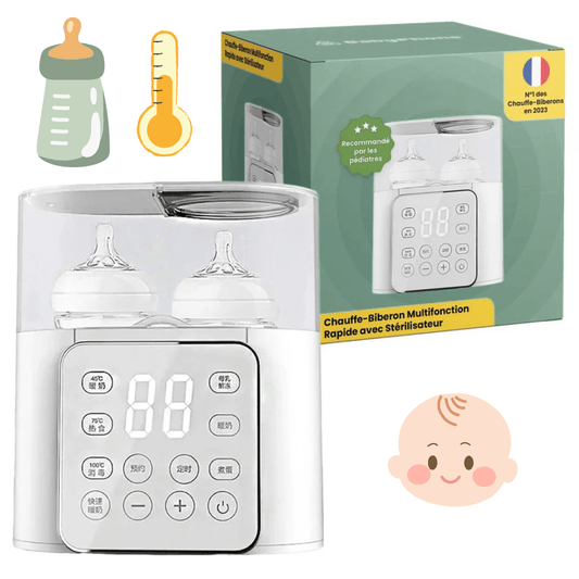 Chauffe - Biberon & Stérilisateur 3 - en - 1 | L’Allié des Parents Pressés | RONDOR - Rondor
