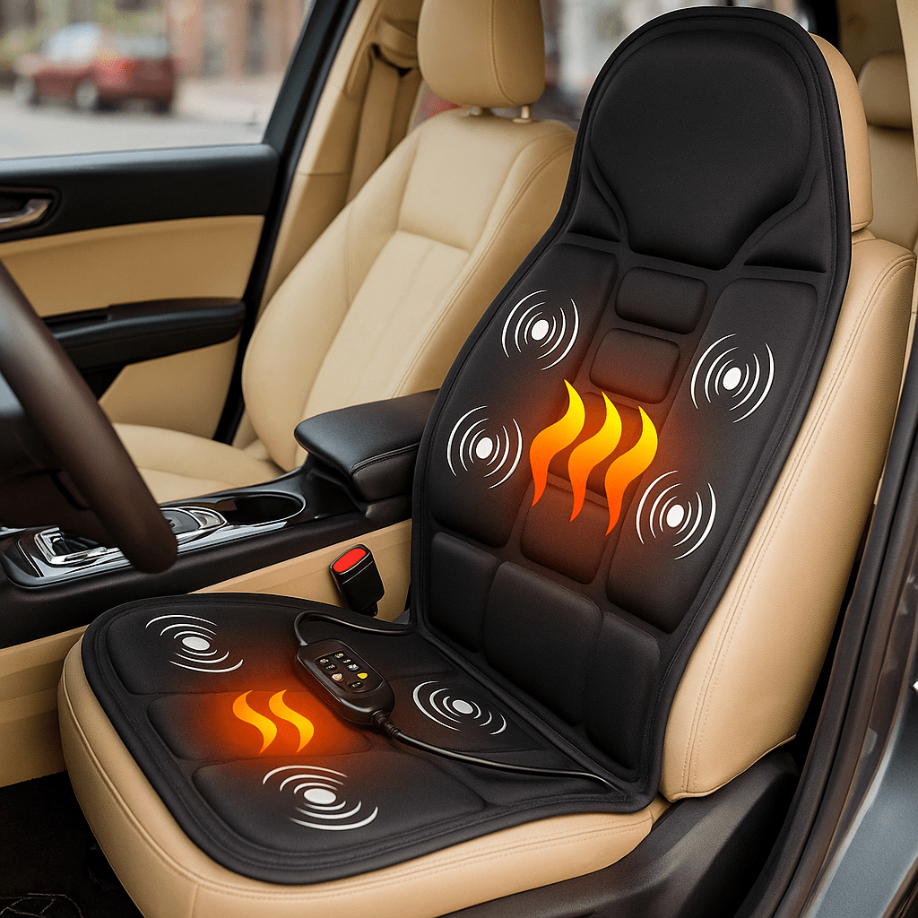 Coussin Massage Shiatsu Chauffant Pour Maison, Bureau et Voiture | RONDOR - Rondor