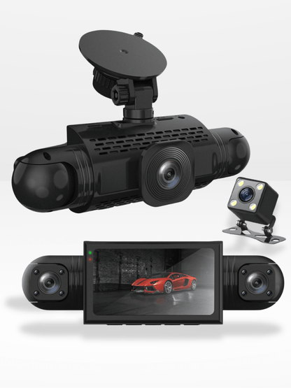 Dashcam Voiture 360°| DashGard Pro CX360 | Surveillance Totale® | RONDOR - Rondor