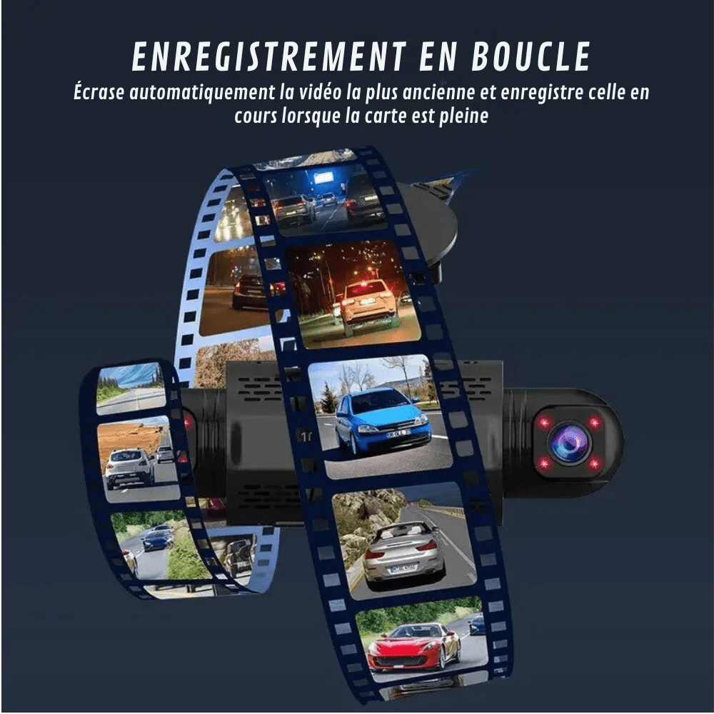 Dashcam Auto 360°| DashGard Pro CX360 | Totale Überwachung®