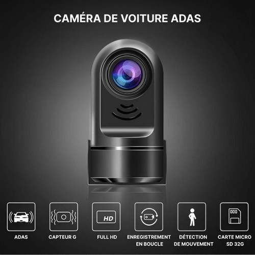 Dashcam Voiture - Surveillance IA et Assistance Conduite - Rondor