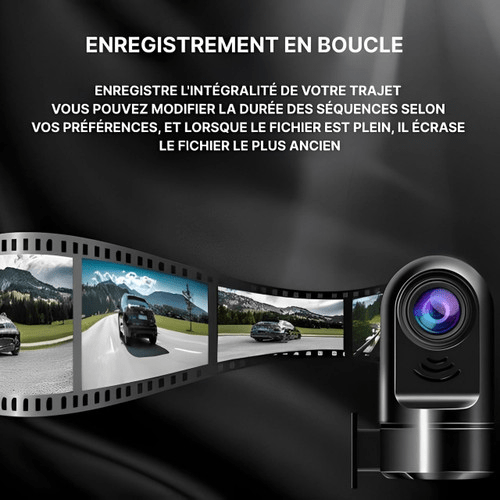 Dashcam Voiture - Surveillance IA et Assistance Conduite - Rondor