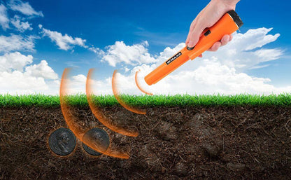 Détecteur de Métaux Portable Professionnel - Pointeur de Métaux IP66 Haute Sensibilité Étanche - Rondor