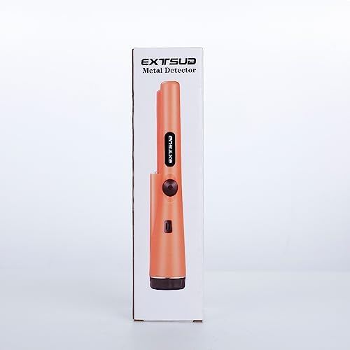 Détecteur de Métaux Portable Professionnel - Pointeur de Métaux IP66 Haute Sensibilité Étanche - Rondor