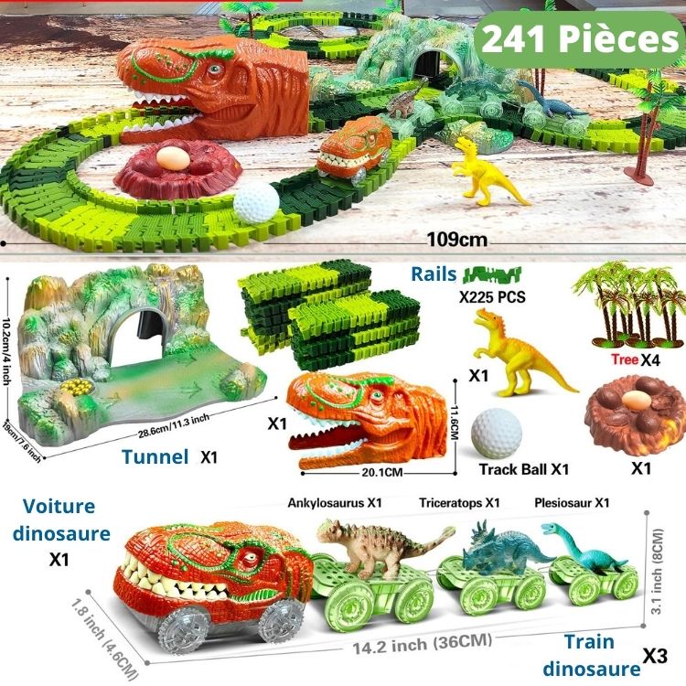 Jouet dinosaure - Circuit RexRace™