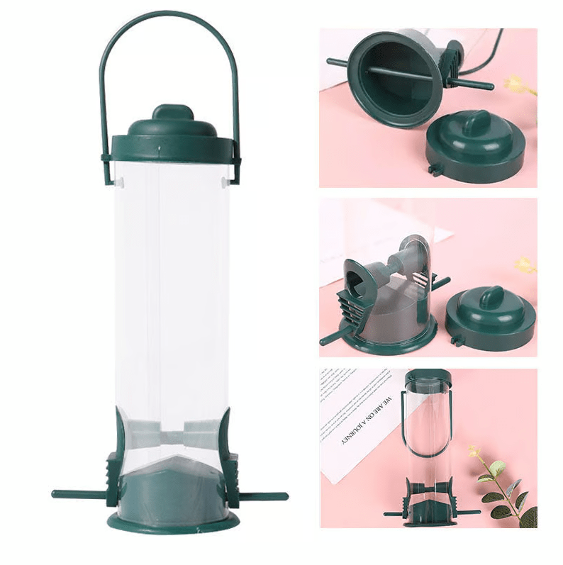 Distributeur de Graines Antiecureuil - Résistant et Durable - Rondor