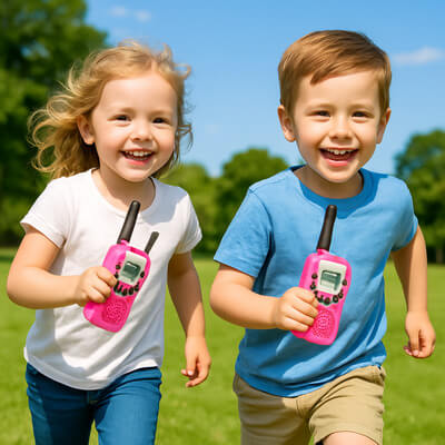 Talkie walkie enfant- PinkBip™