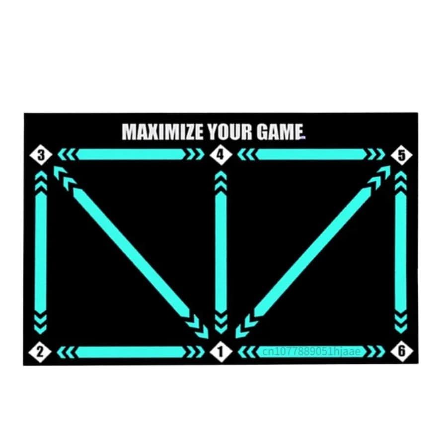 FootMaster – tapis d’entraînement de football antidérapant, idéal pour un entraînement efficace à domicile - Rondor