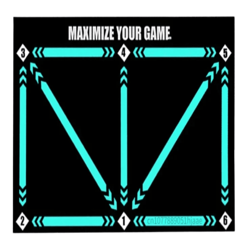 FootMaster – tapis d’entraînement de football antidérapant, idéal pour un entraînement efficace à domicile - Rondor