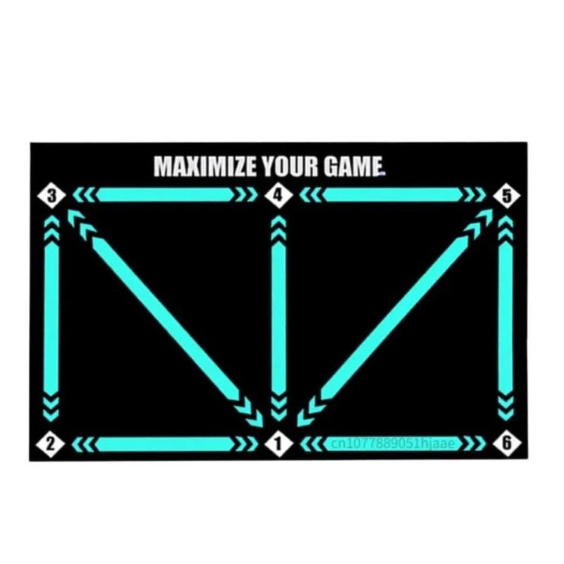 FootMaster – tapis d’entraînement de football antidérapant, idéal pour un entraînement efficace à domicile - Rondor