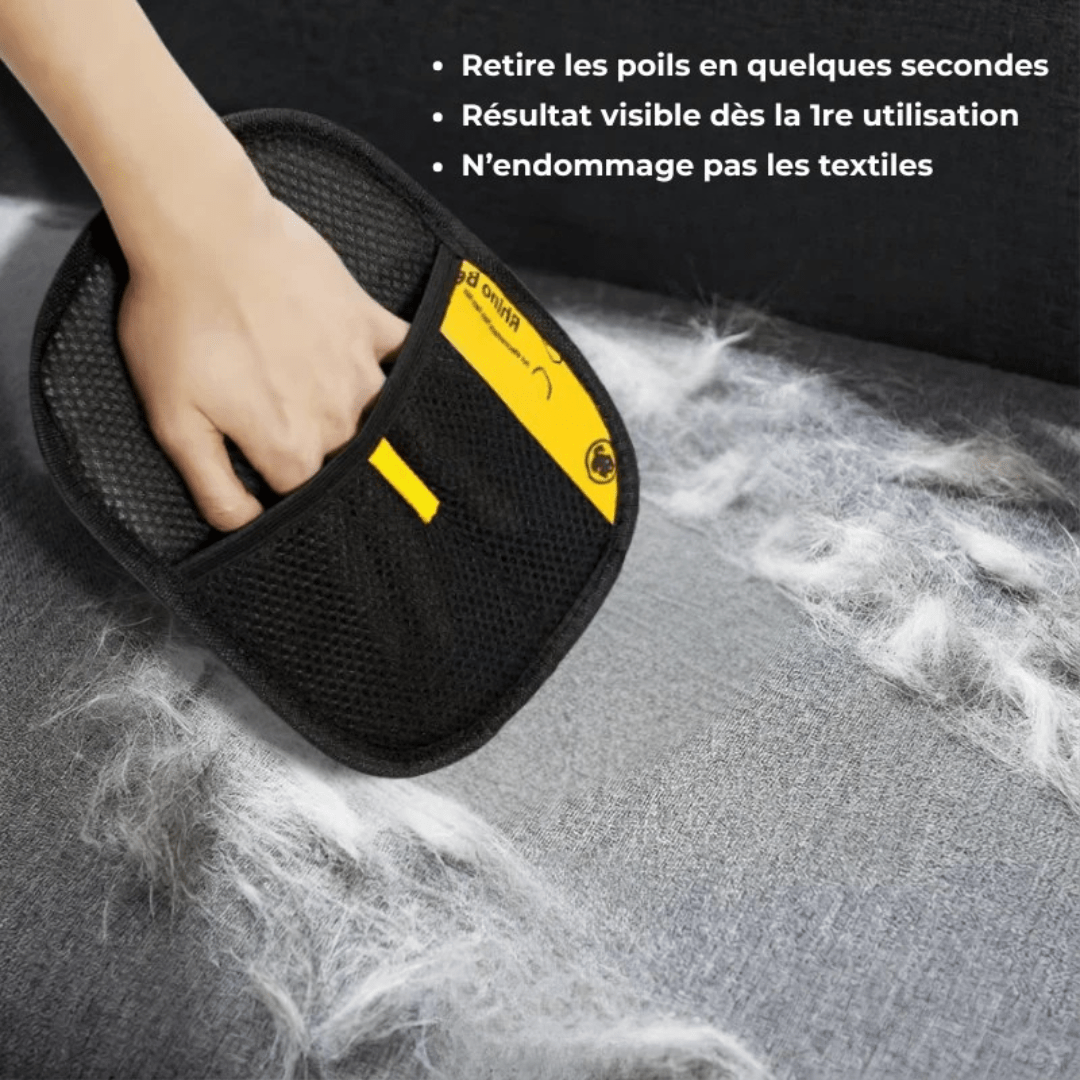 Gantitouf - Gant Anti - Poils Réutilisable & Écologique | RONDOR - Rondor