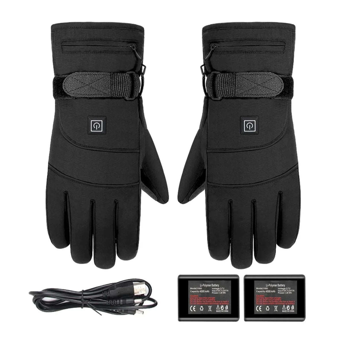 Gants Chauffants Électriques | Chaleur & Confort Maximal Même en Plein Hiver - Rondor