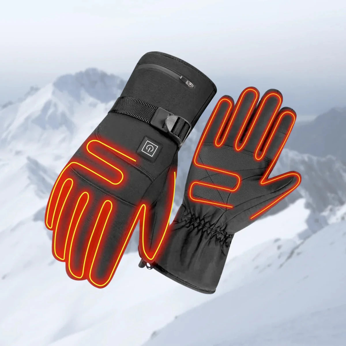 Gants Chauffants Électriques | Chaleur & Confort Maximal Même en Plein Hiver - Rondor