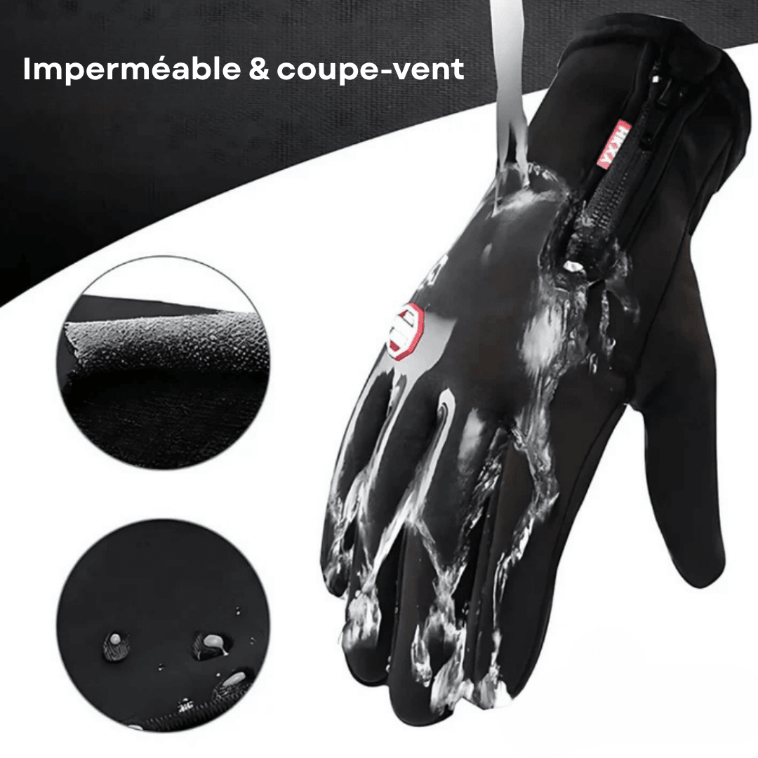 Gants chauffants pour hommes & femmes | Imperméables, tactiles & idéals pour le ski, le cyclisme & les activités hivernales - Rondor