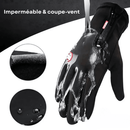 Gants chauffants pour hommes & femmes | Imperméables, tactiles & idéals pour le ski, le cyclisme & les activités hivernales - Rondor