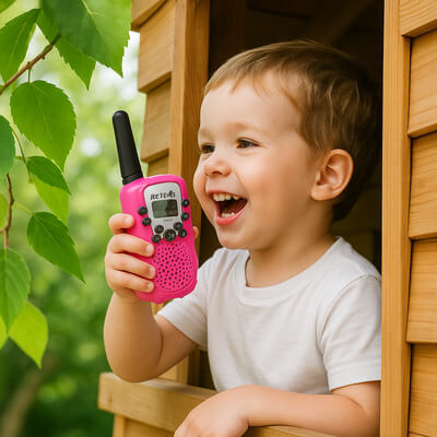 Talkie walkie enfant- PinkBip™