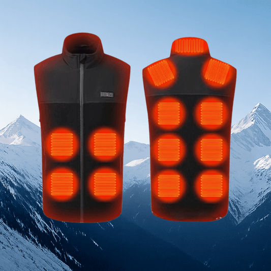 Gilet Chauffant Sans Manches Unisexe | Batterie Rechargeable & Chaleur Ajustable - Rondor