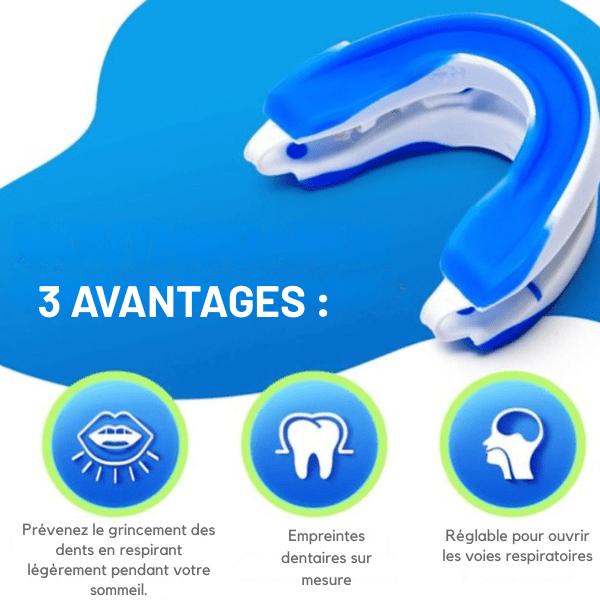 Gouttière anti - ronflement réglable SilentNight - Rondor