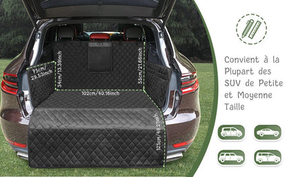 Housse de Coffre Voitures pour Animaux - Couverture Protection Animaux de Compagnie Chiens Chats - Rondor