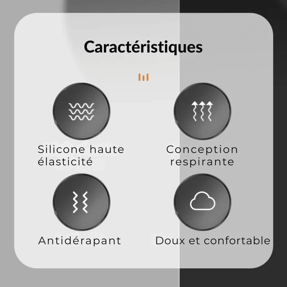 Housse de selle vélo anti - douleur – coussins silicone ergonomiques - Rondor