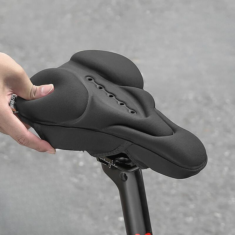 Housse de selle vélo anti - douleur – coussins silicone ergonomiques - Rondor