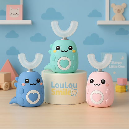 DinoBrosse™ – Brosse à dents 360° pour enfants