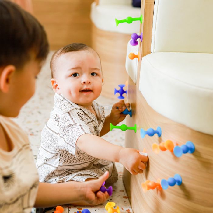 Jeux de construction avec ventouses - Le jeu ventouse POP-LA™