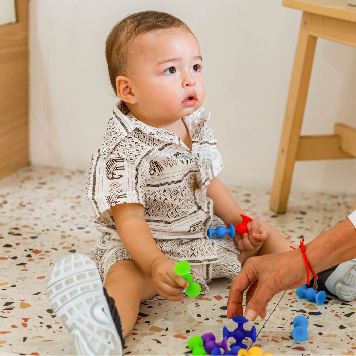 Jeux de construction avec ventouses - Le jeu ventouse POP-LA™