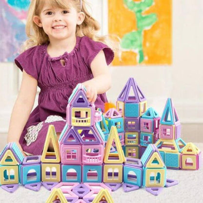 Jeu de construction magnétique - Jeu aimanté ChateauxReves™