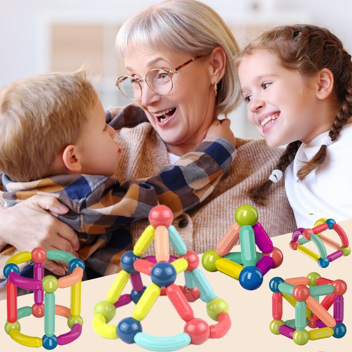 Jeu de construction magnétique - Magnet-Me™