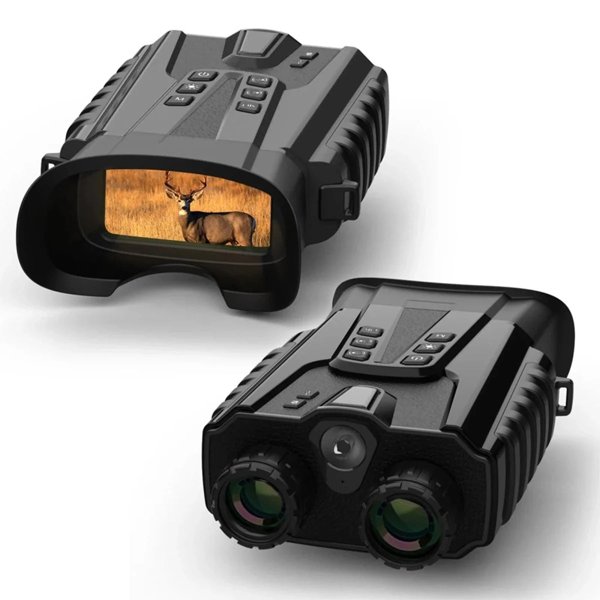 Jumelles Vision Nocturne HD 500m Militaire –Zoom 12x & Batterie Longue Durée - Rondor