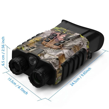 Jumelles Vision Nocturne HD 500m Militaire –Zoom 12x & Batterie Longue Durée - Rondor