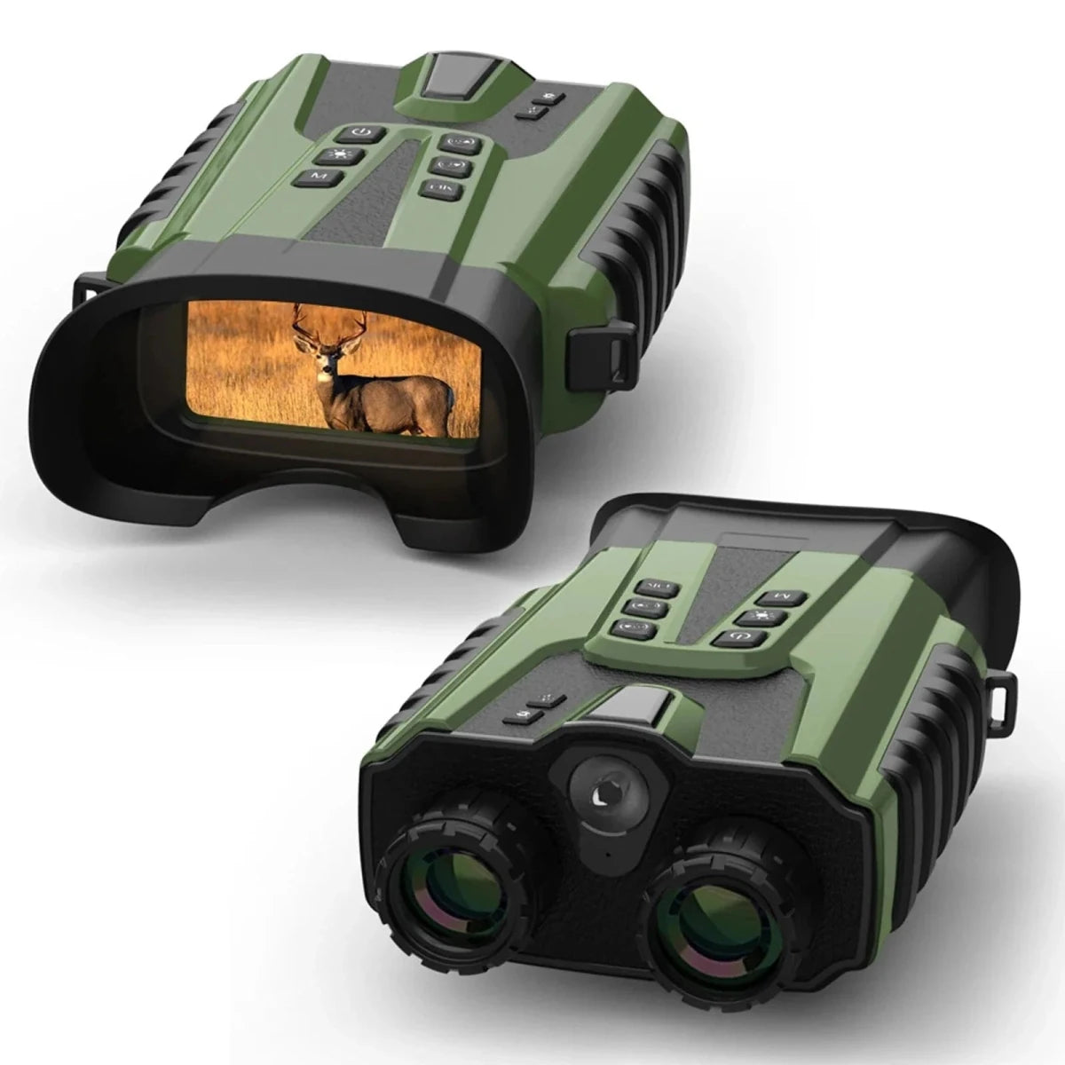 Jumelles Vision Nocturne HD 500m Militaire –Zoom 12x & Batterie Longue Durée - Rondor