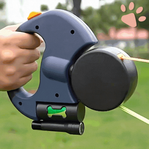 Bordeaux Duo | Doppelleine für Hund 3 in 1 mit 360°-Drehung