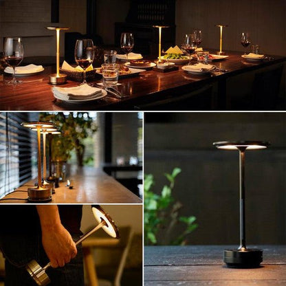 Lampe De Table Sans Fil Portable - Lumière à Intensité Réglable - Rondor