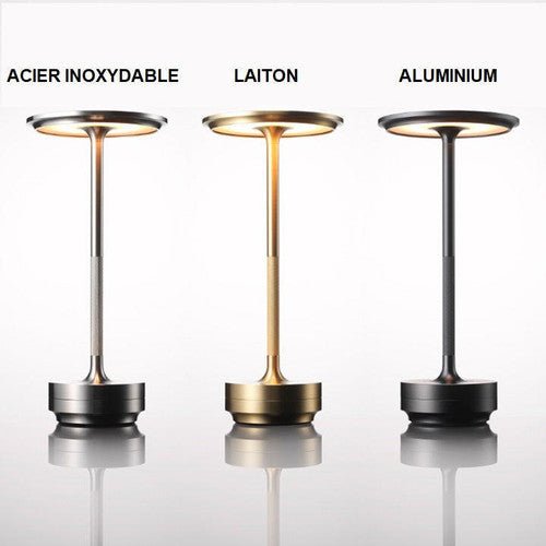 Lampe De Table Sans Fil Portable - Lumière à Intensité Réglable - Rondor