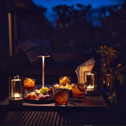Lampe De Table Sans Fil Portable - Lumière à Intensité Réglable
