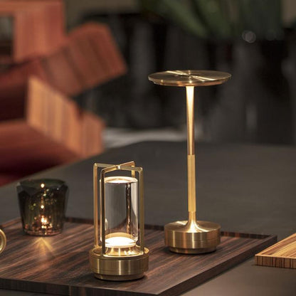 Lampe De Table Sans Fil Portable - Lumière à Intensité Réglable