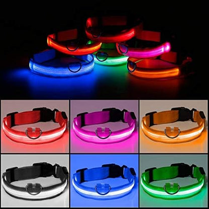 LumiDog™ Collier Lumineux LED pour Chien – Sécurité Nocturne - Rondor