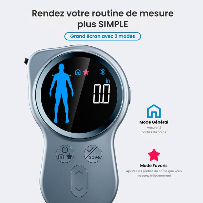 Mètre ruban connecté Renpho - Rondor