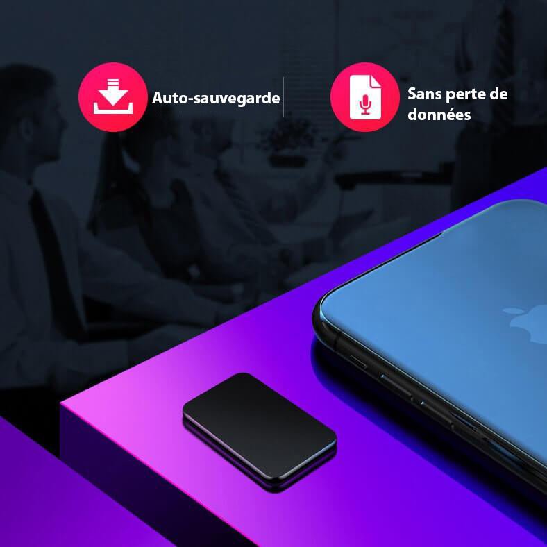 Mini Micro Espion Pro – L’Enregistreur de Poche Ultra - Discret - Rondor