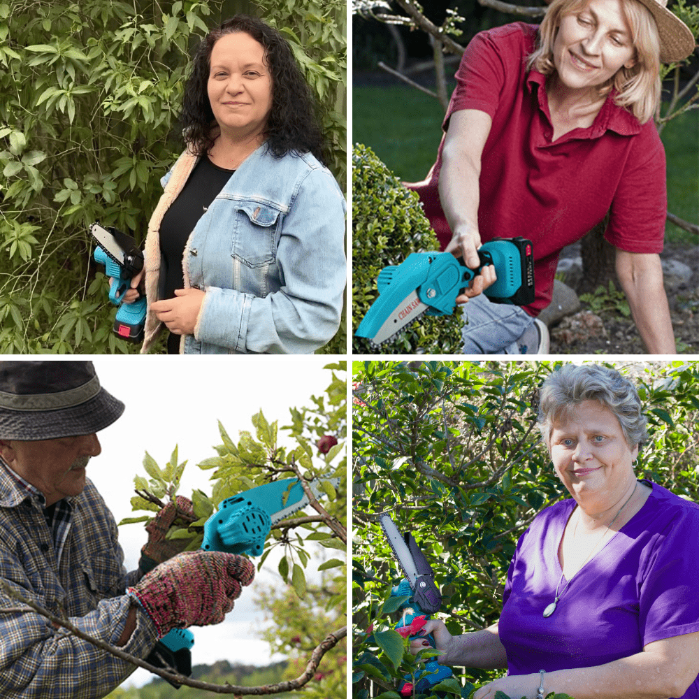 Mini Tronçonneuse Sans Fil à Batterie Ultra Maniable & Puissante | RONDOR - Rondor