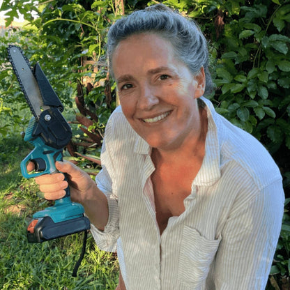 Mini Tronçonneuse Sans Fil à Batterie Ultra Maniable & Puissante | RONDOR - Rondor