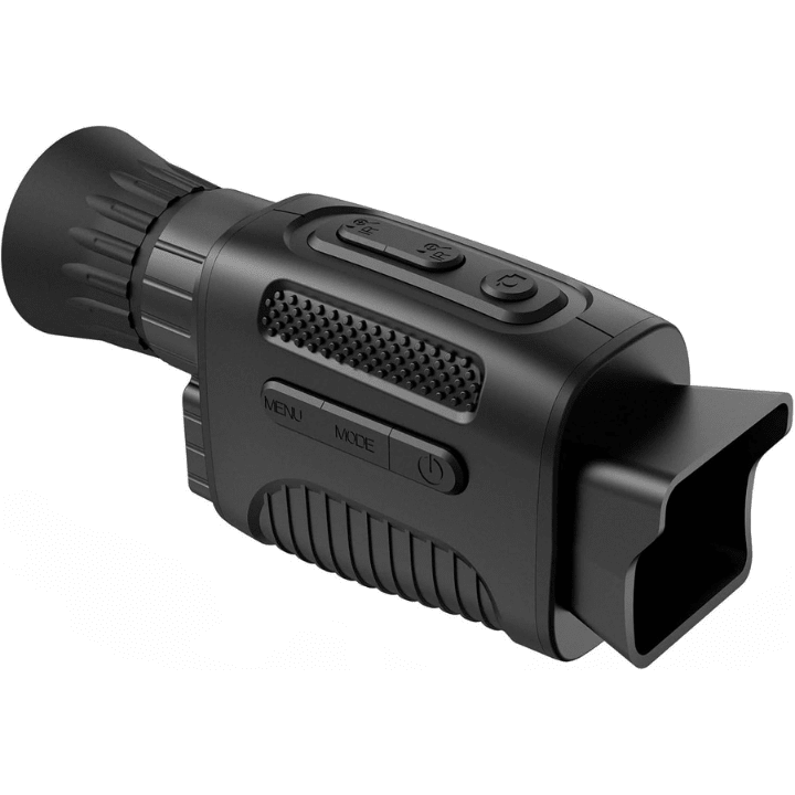 Monoculaire 5X Vision Nocturne avec Caméra HD, Enregistrement Vidéo Chasse - Rondor