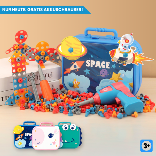 Montessori Tüftelkoffer - spielerisch Lernen ohne Grenzen - Rondor